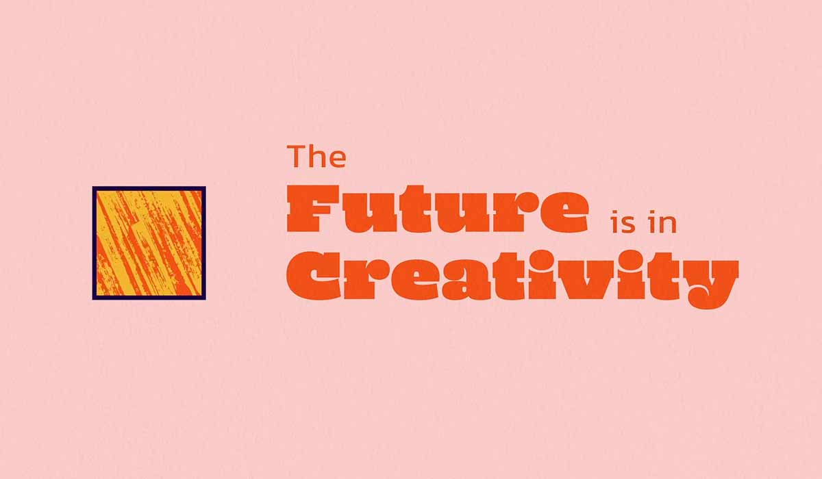 creative futures cube with texture