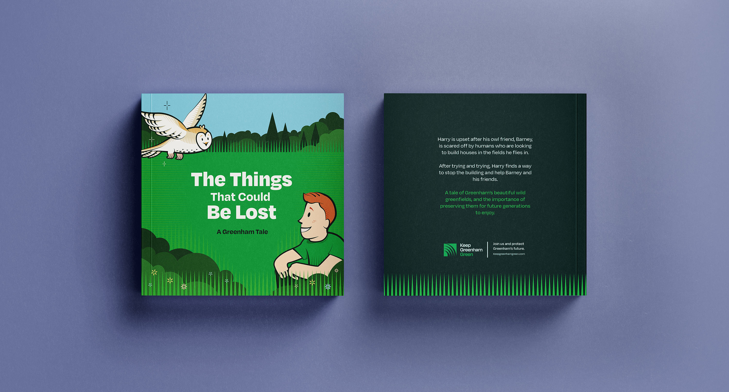 storybook front and back cover