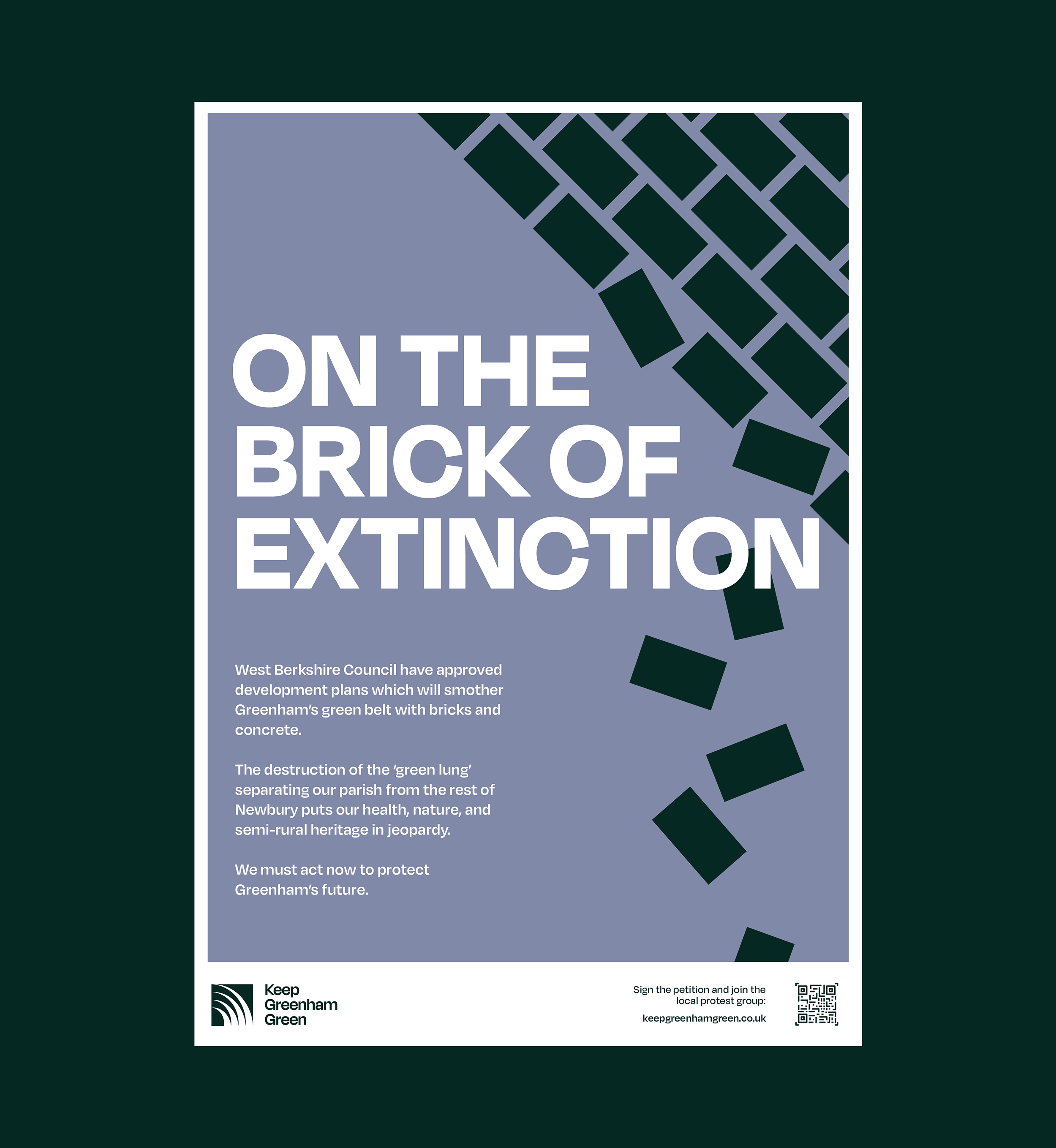 brick of extinction poster
