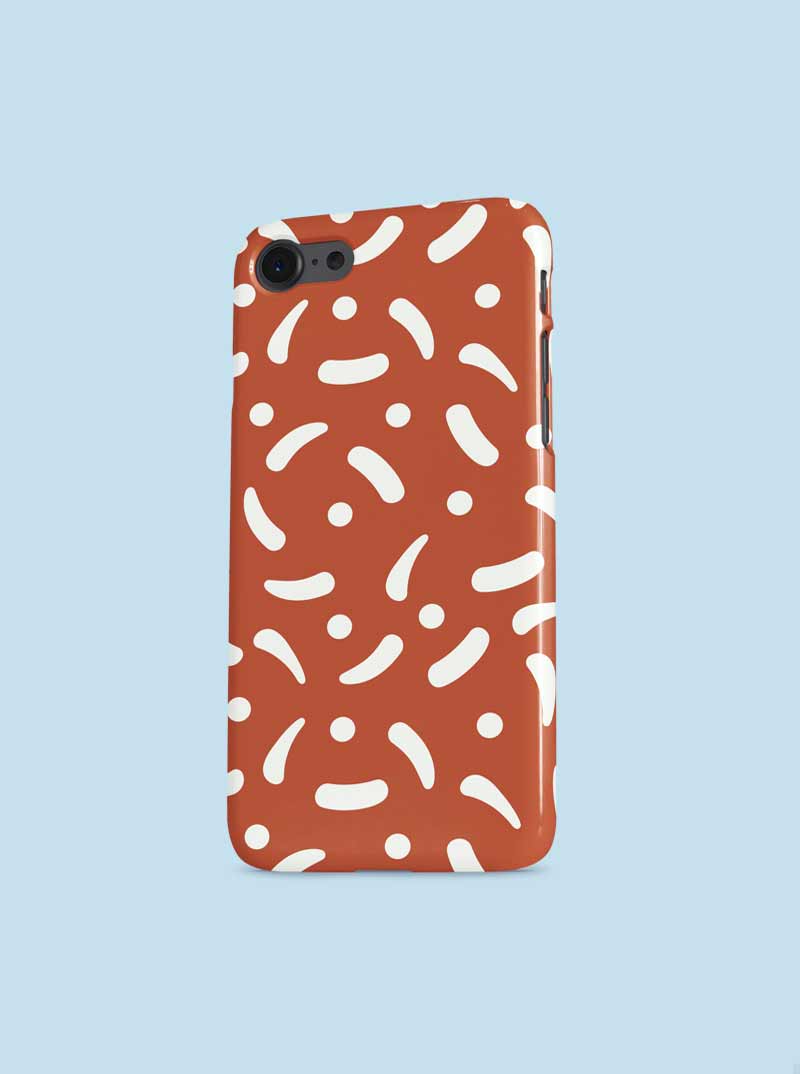 patterned phone case
