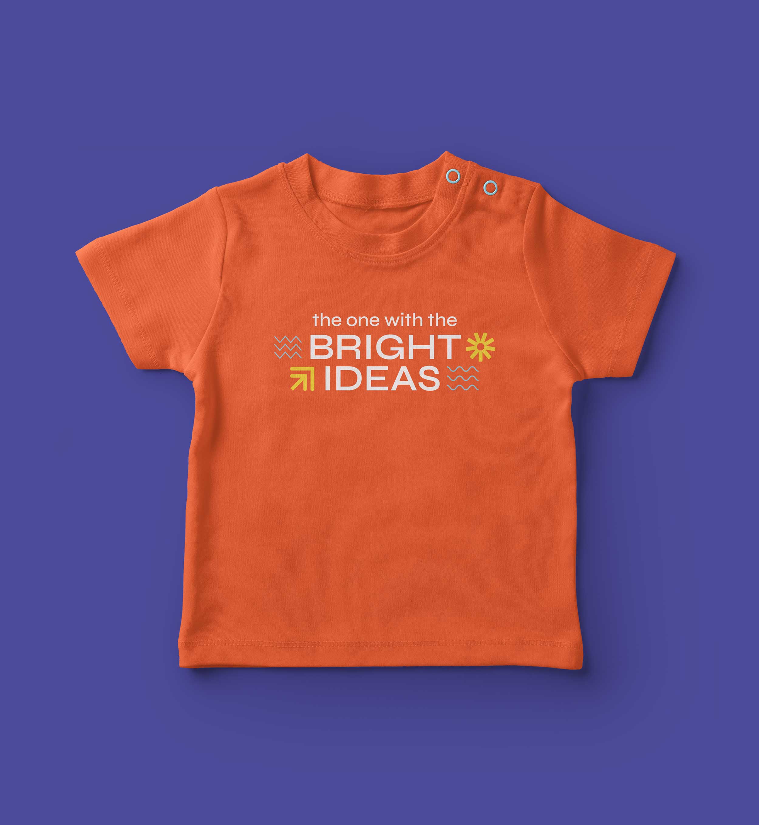 baby t shirt with slogan